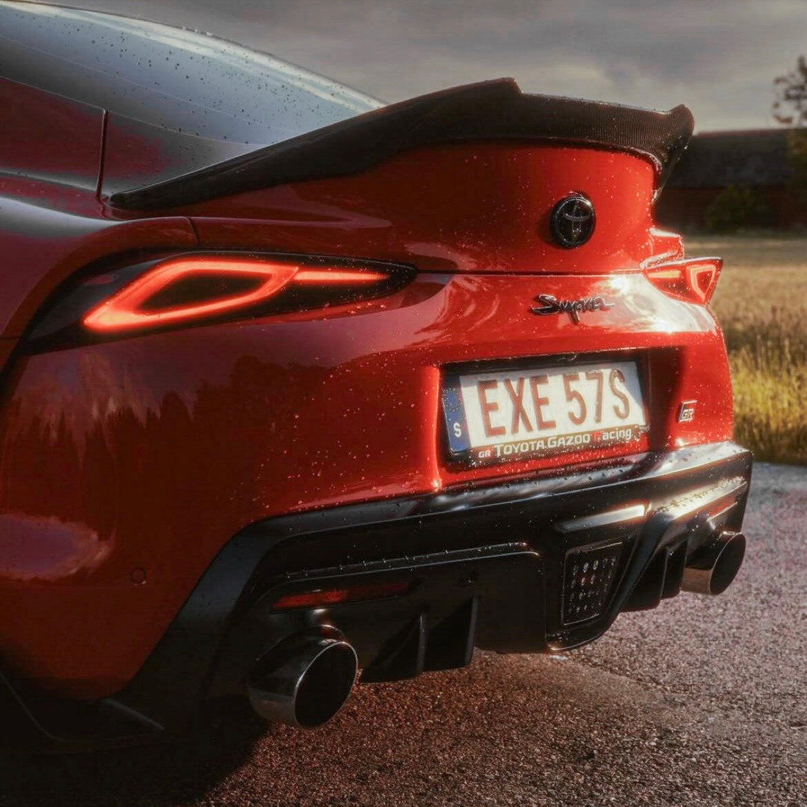 OEM+ Designs Rear Diffuser Fins for Toyota GR Supra (A90/91)