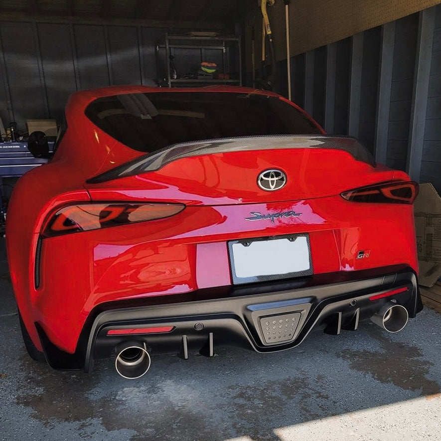 OEM+ Designs Rear Diffuser Fins for Toyota GR Supra (A90/91)