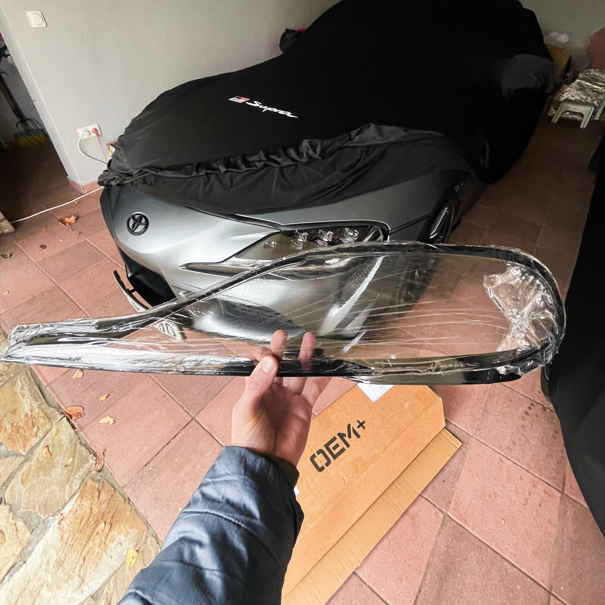 OEM+ Designs Replacement Headlight Lens for GR Supra (A90/91)