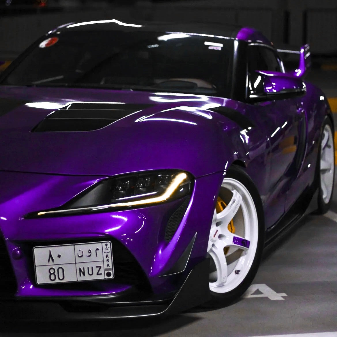 OEM+ Designs Front Bumper Canards for Toyota GR Supra (A90/91)