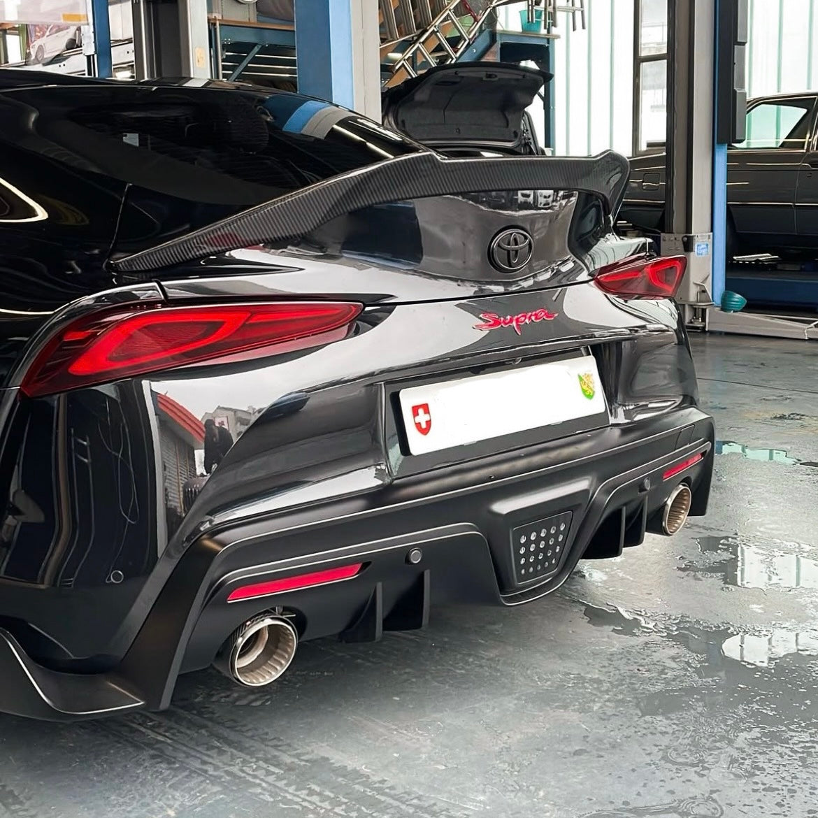 OEM+ Designs Rear Diffuser Fins for GR Supra (A90/91)