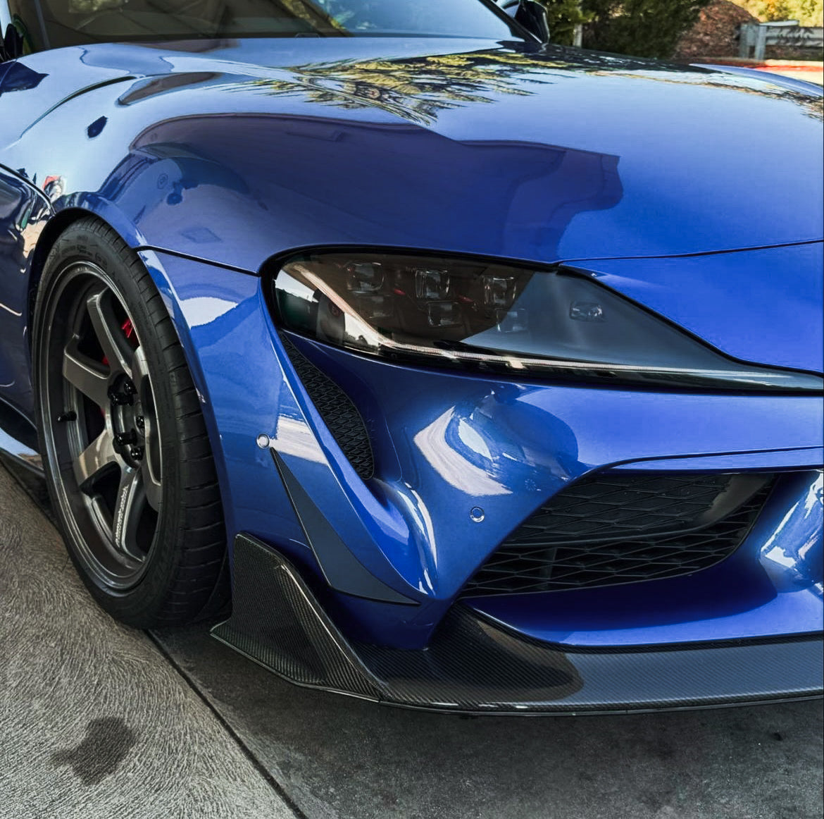OEM+ Designs Front Bumper Canards for Toyota GR Supra (A90/91)