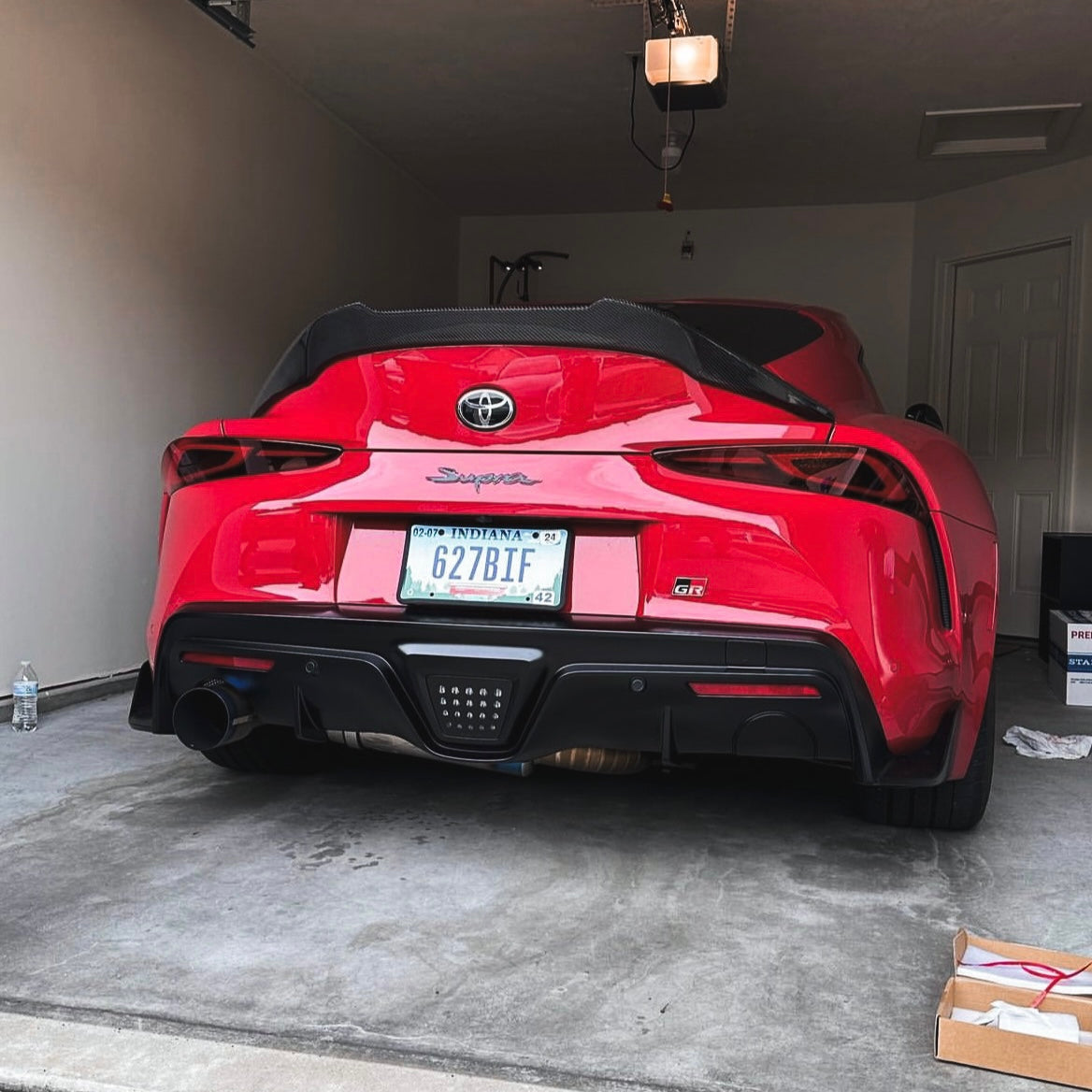 OEM+ Designs Exhaust Cutout Cover for Toyota GR Supra (A90/91)