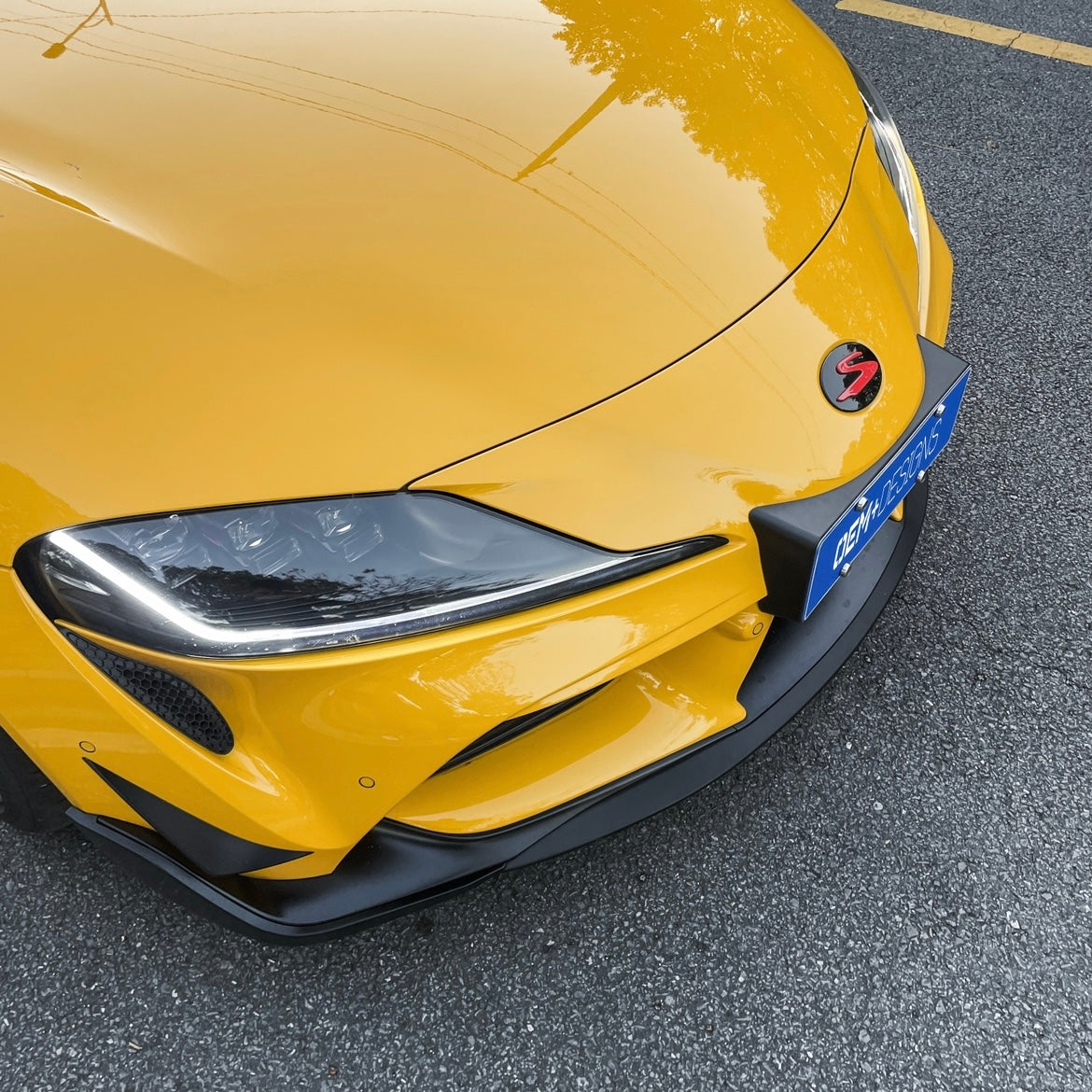 Front Lip Extensions for GR Supra (A90/91) – OEM+ Designs
