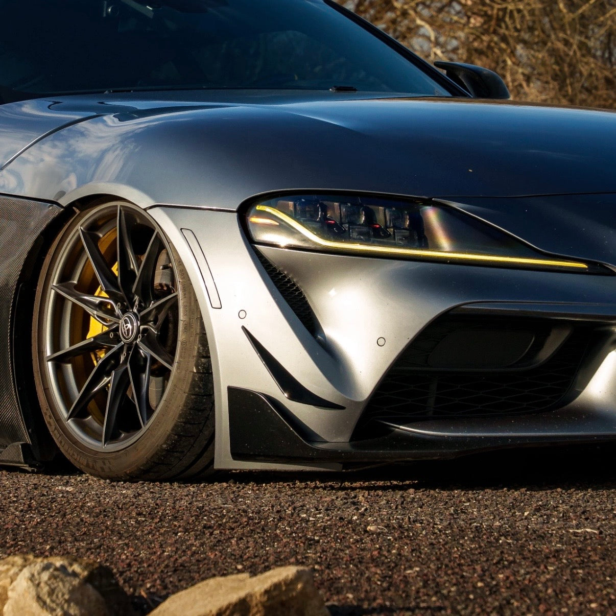 Front Bumper Canards for GR Supra (A90/91)