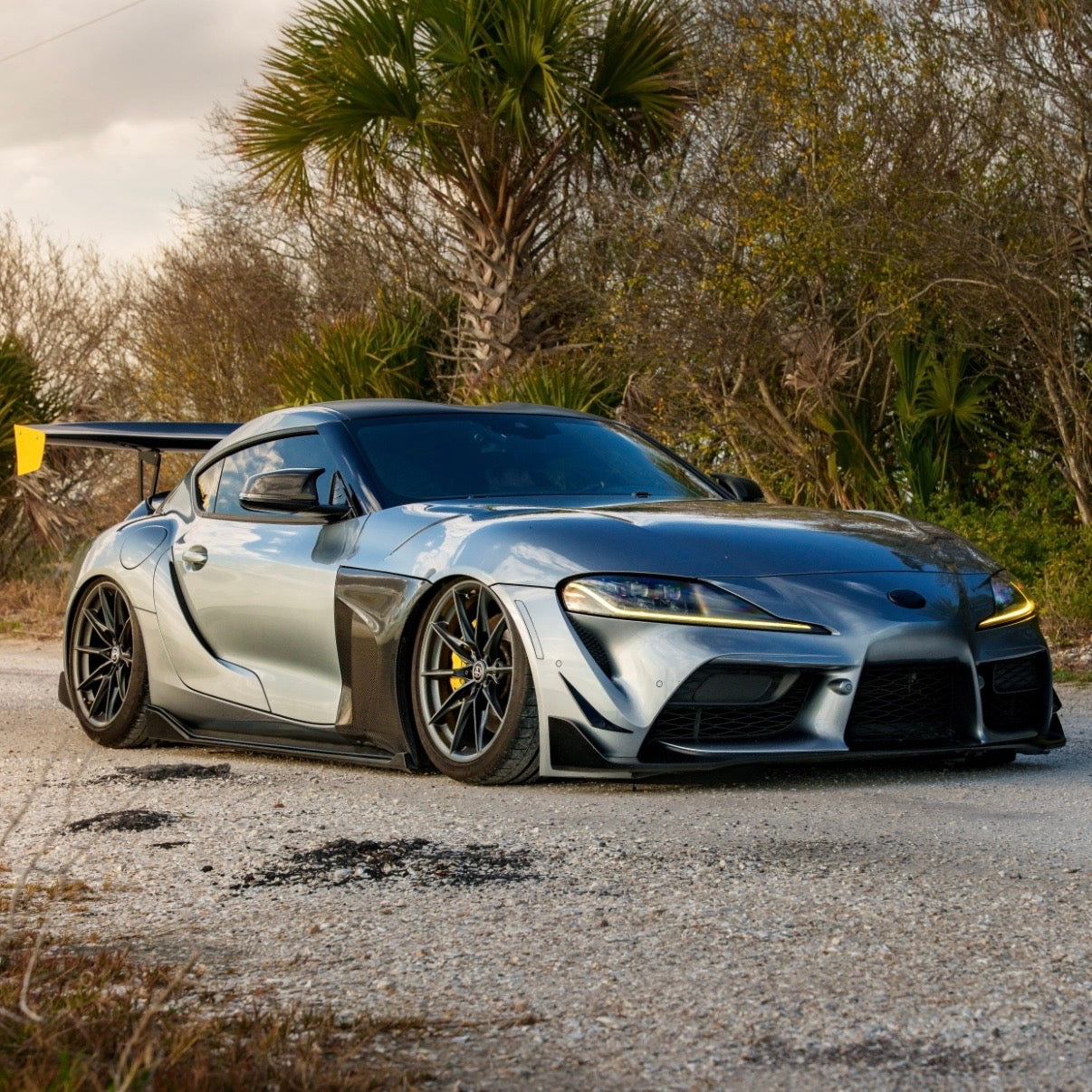 Front Bumper Canards for GR Supra (A90/91)