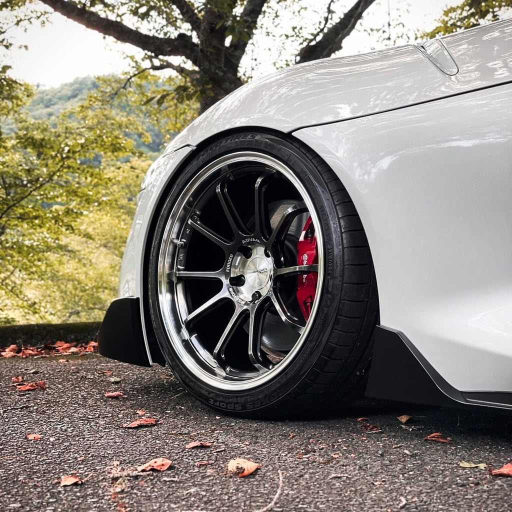 Side Skirt Extensions (Front) for GR Supra (A90/91) – OEM+ Designs