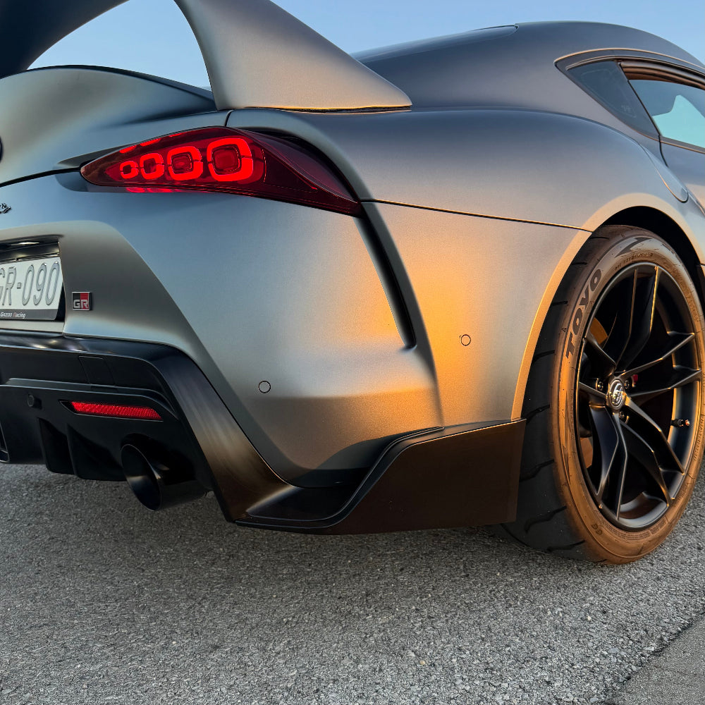 OEM+ Designs Rear Diffuser Extensions for GR Supra (A90/91)
