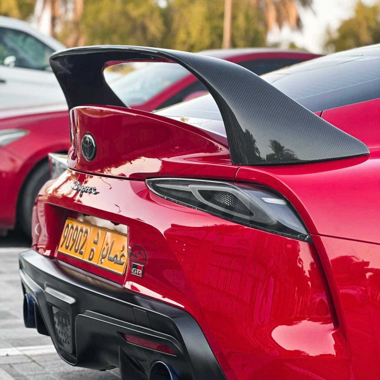 OEM+ Designs Clear Tail Light Lens for Toyota GR Supra (A90/91)