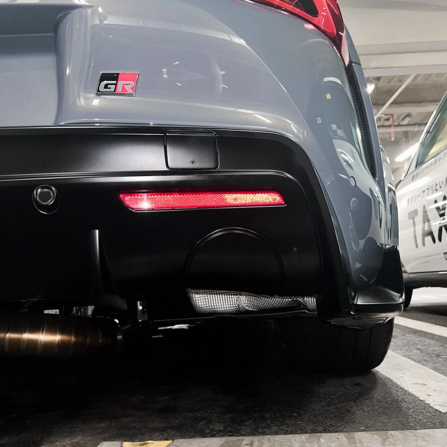 OEM+ Designs Exhaust Cutout Cover for Toyota GR Supra (A90/91)