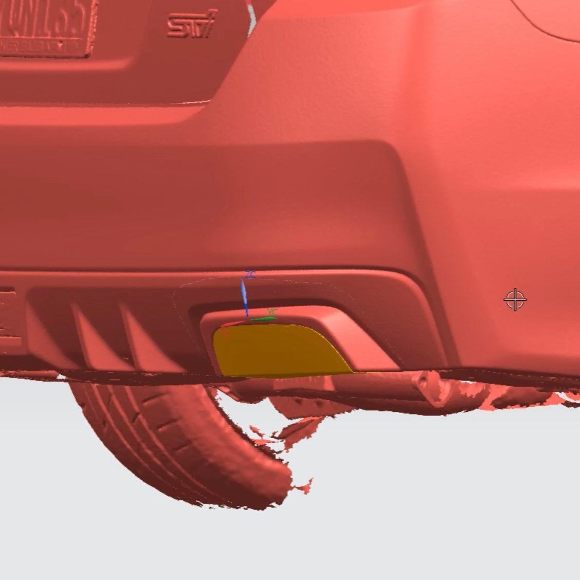 Exhaust Cover for Subaru WRX/STI (VA)