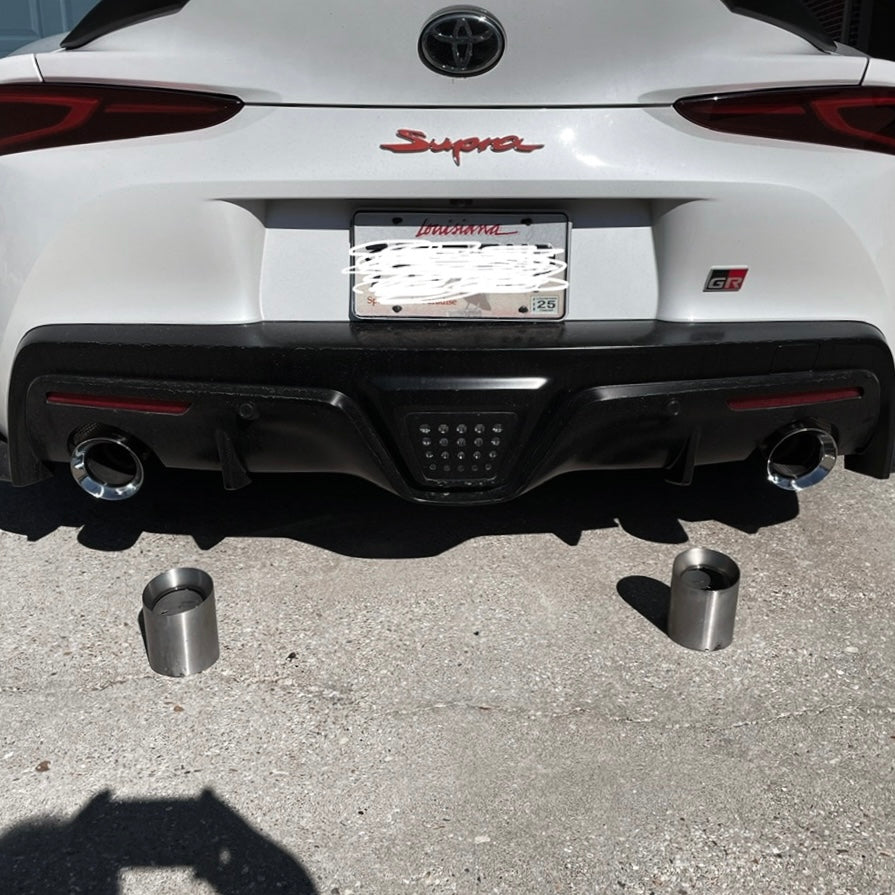 OEM+ Designs Toyota GR Supra Exhaust Tips 