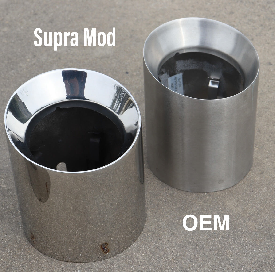 OEM+ Designs Toyota GR Supra Exhaust Tips 