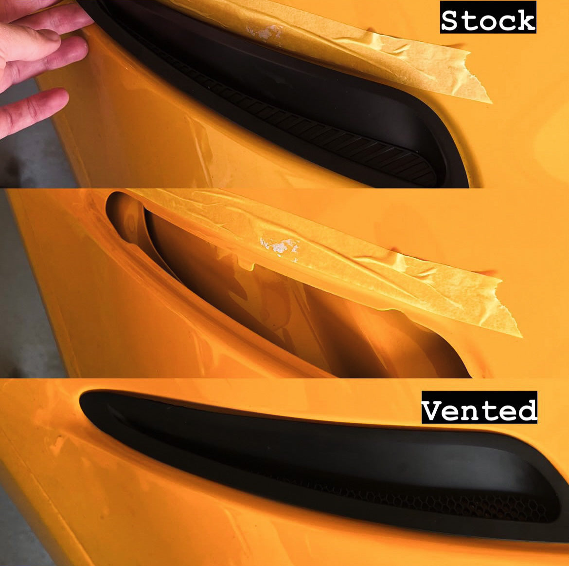 OEM+ Designs Toyota GR Supra MK5 Open Hood Vents 