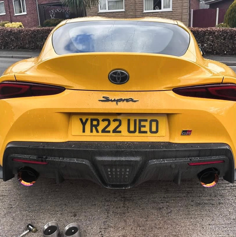 OEM+ Designs Toyota GR Supra Exhaust Tips 
