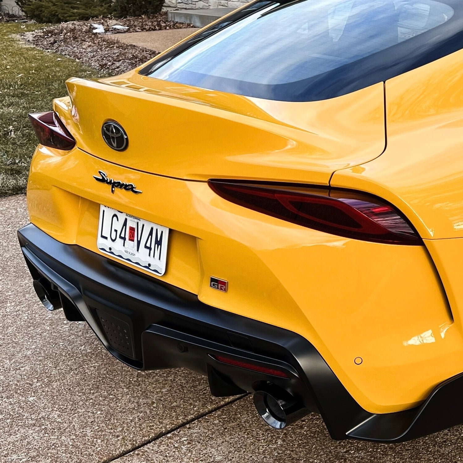OEM+ Designs Toyota GR Supra Exhaust Tips 